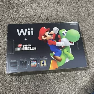 Wii Console Mostly Sealed Yoshi New Super Mario Bros Console RVL-101 *Read - Picture 1 of 22