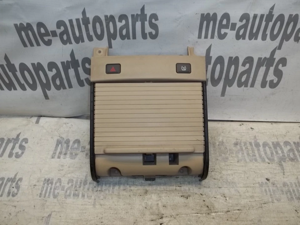 Cadillac STS 2005-2011 consola central portavasos interruptor de tracción y peligro OEM Foto 1 de 4