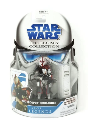 ARC Trooper Commander SL23 Star Wars Legacy Collection Saga Legends 2008 Novo! - Imagem 1 de 4