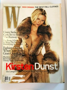 W Magazine Kirsten Dunst September 2005 Rise and Fall Fashion Gwen Stefani - Picture 1 of 3