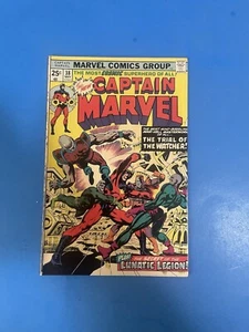 MARVEL COMICS CAPTAIN MARVEL #38 MAY 1975 FN - Picture 1 of 4