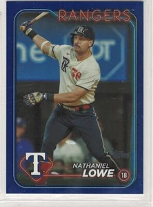 Nathaniel Lowe 2024 Topps Series 1 Royal Blue parallel #174 Rangers retail - Picture 1 of 1