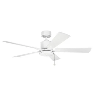 Kichler Bowen 52" Bowen Fan, Matte White, Matte White/Matte White - 330242MWH - Picture 1 of 1