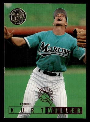 Kurt Miller 1995 Ultra  Card #381 Florida Marlins - Image 1 of 2