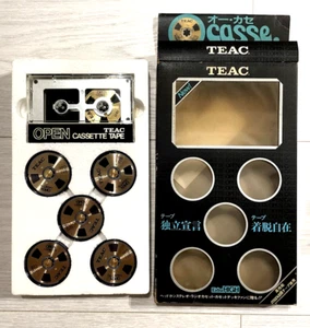 TEAC OC-5C OPEN cassette reel to reel  audio   tape used Made in Japan plus CT50 - Picture 1 of 9