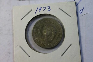 Coin, Yugoslavia, 2 Dinara, 1973, Copper-Nickel-Zinc - Picture 1 of 3
