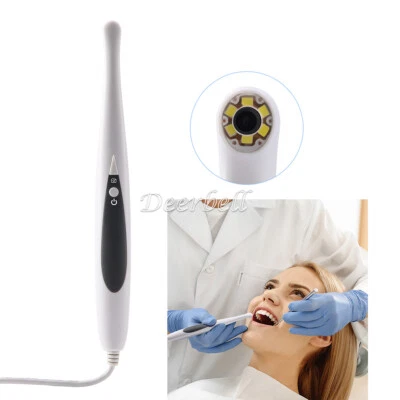 AZDENT Cámara Dental Intraoral USB Imagen Digital 6-LED Luz Endoscopio Foto 1 de 4