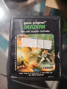 Berzerk Atari 2600 Game Program Cartridge PAL - Picture 1 of 1