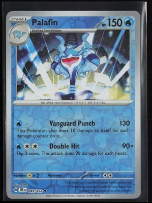 Palafin Reverse Holo SV05: Temporal Forces 049/162 NM - Image 1 of 2
