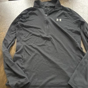 Camisa para mujer Under Armour 1/4 cremallera Heat Gear manga larga semi ajustada talla pequeña - Imagen 1 de 6