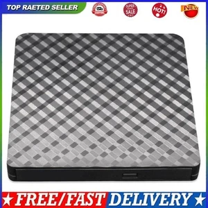 USB 3.0 CD Player High Speed Transfer DVD Recorder für Tablet (schwarz) - Bild 1 von 10