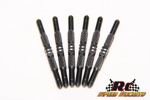 RCSS AE T7 / SC7 / T6.4 / SC6.4 TEXTURED 3.5mm Titanium Turnbuckle Kit - Picture 1 of 8