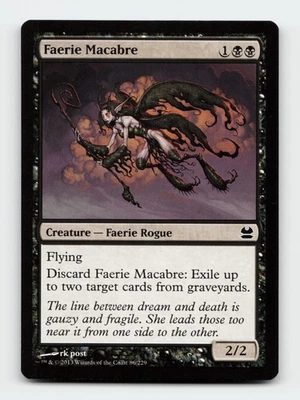 Faerie Macabre Modern Masters Magic The Gathering MTG Card - Image 1 of 2