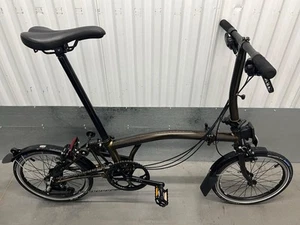 BROMPTON S6L BLACK LACQUER BLACK ED IN NEW CONDITION **WORLDWIDE DISPATCH** - Picture 1 of 11
