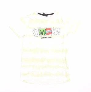 Tu Boys Green Minecraft T-Shirt, 8 Years, Cartoon Style - Picture 1 of 12