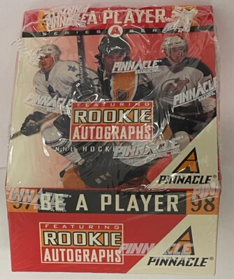 1997-98 Be A Player Rookie Autographs Hobby Hockey Box Factory Sealed Series A - Image 1 of 4