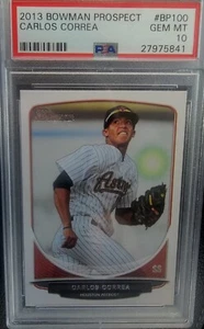 2013 Bowman Prospect #BP100 Carlos Correa PSA 10 - Picture 1 of 1