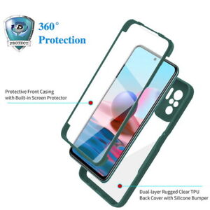 Case For Xiaomi Redmi Note 11 10 Pro Mi 11T Double Sided Protective Clear Cover
