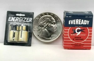 RETRO Miniatur Eveready & Energizer Batterien Zuru Mini Marken - Bild 1 von 6
