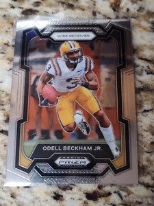 2024 Panini Prizm Draft Picks - Odell Beckham Jr. #8 LSU/Giants/Rams/Dolphins - Picture 1 of 2