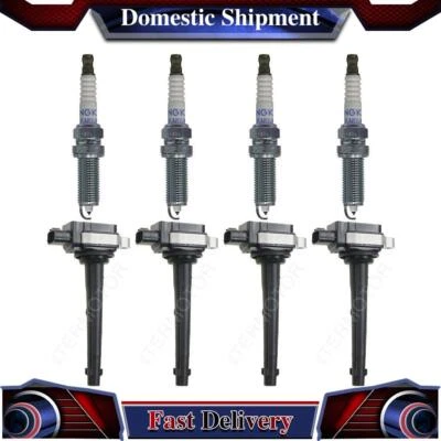 Vela de ignição padrão NGK bobina de ignição para 2007 2008 2009 Nissan Sentra - Imagem 1 de 4