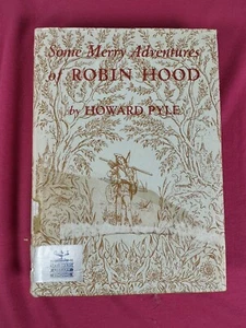 Some Merry Adventures of Robin Hood by Howard Pyle-HB w/DJ-dated 1954-12 stories - Bild 1 von 7