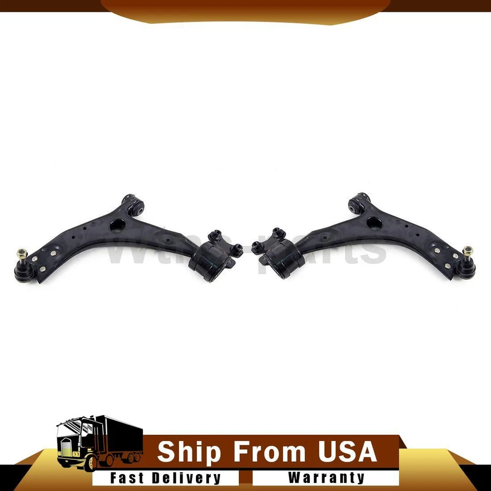 For Volvo S40 2005-2006 Front Lower Control Arm w/ Ball Joint Mevotech 2PCS - Image 1 of 4