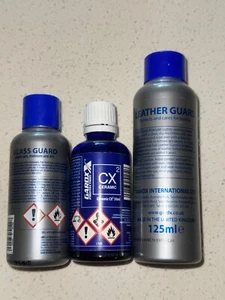 GardX Ceramic Coating 50ml + FREE Leather Guard (125ml) & Glass Guard (75ml) - Picture 1 of 6