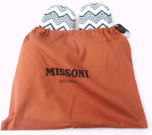 MISSONI HOME PANTOFOLA SPUGNA COTONE MORBIDONE UNISEX KEITH 601 TAGLIA XL - Bild 1 von 5