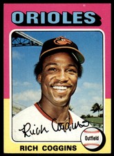 1975 Topps #167 Rich Coggins VG/VG-EX Baltimore Orioles