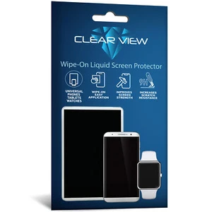 ClearView Liquid Glass Screen Protector for All Smartphones Tablets and Watches - Picture 1 of 6