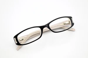 GEORGETOWN GTN742 Negro sobre Transparente 52-17-135 Marco de Gafas Bisagras Flexibles D386 - Imagen 1 de 12