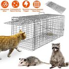 Humane Live Animal Trap Control Steel Cage for Rodent Rabbits Raccoon Squirrel