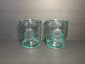 2er Set Vidrios San Miguel 100 % recyceltes Glas niedrige Kugel Tasse Becher 12 Unzen - Bild 1 von 10
