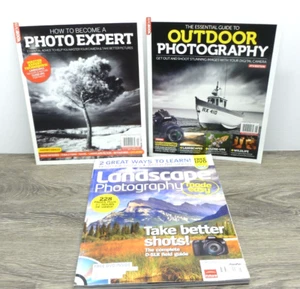 Lot of 3 Digital Photo Guides Outdoor Landscape Expert MagBook PhotoPlus - Picture 1 of 20