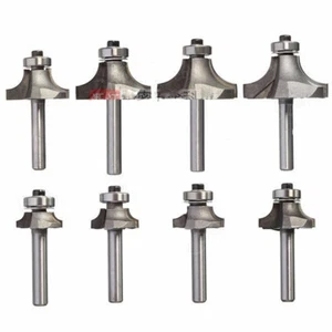 Roundover Router Bit Carbide Tipped 1/2" Shank Select Radius - Picture 1 of 4