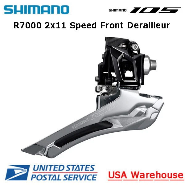 Shimano 105 FD-R7000-F 2x11 Speed Braze-on Mount Front Derailleur ROAD - Image 1 of 1