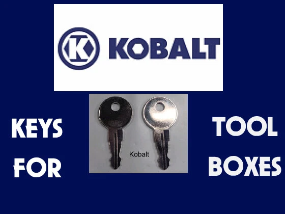 KOBALT BB01 - BB10 KEY SET OF 2 KEYS BAUER BETTER BUILT NORTHERN DELTA TOOLBOX - Image 1 of 1