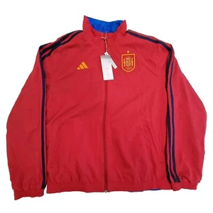 Adidas Spanien WM Wende Hymne Jacke Damen L Größe 16/18 HE8904 NEU - Bild 1 von 18