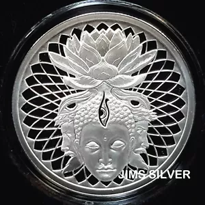 Silver Shield Mastermind 2021 1 oz a prueba de plata con caja y certificado de autenticidad # 280 o inferior! RARO - Imagen 1 de 6