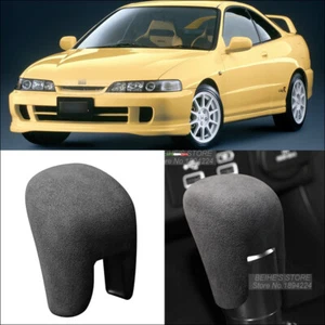 Alcantara Car Gear Shift Knob Sticker Cover Protect shell Trim For Honda Integra - Picture 1 of 10