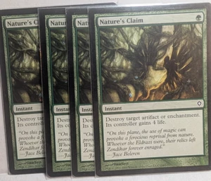 4x Nature's Claim - Worldwake - MTG - Picture 1 of 2