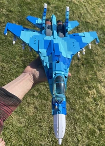 SU-27 Flanker Kampfjet Bausteine Steine Militär Russisch OVP - Bild 1 von 14