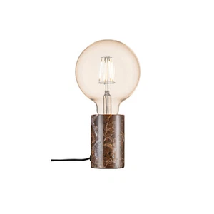 Nordlux SIV table lamp light E27 Brown Marmor marble 45875018 - Picture 1 of 2