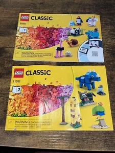 Lego Manual Instruction Books only CLASSIC #11011 (#1