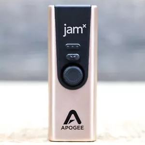 Apogee Jam X Mobile Guitar Interface Built-in Analog Compressor Audio Interface - Picture 1 of 6