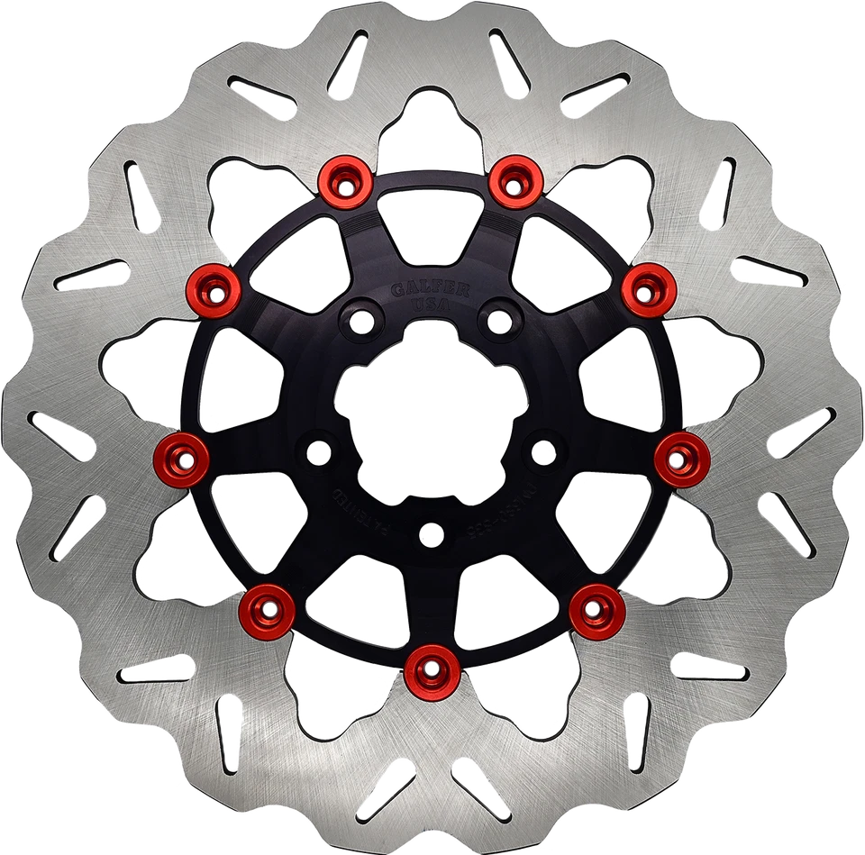 GALFER 2001-2002 FXDWGSE CVO Dyna Switchblade Harley Davidson ROTOR 11.5" FLOATI Foto 1 de 1