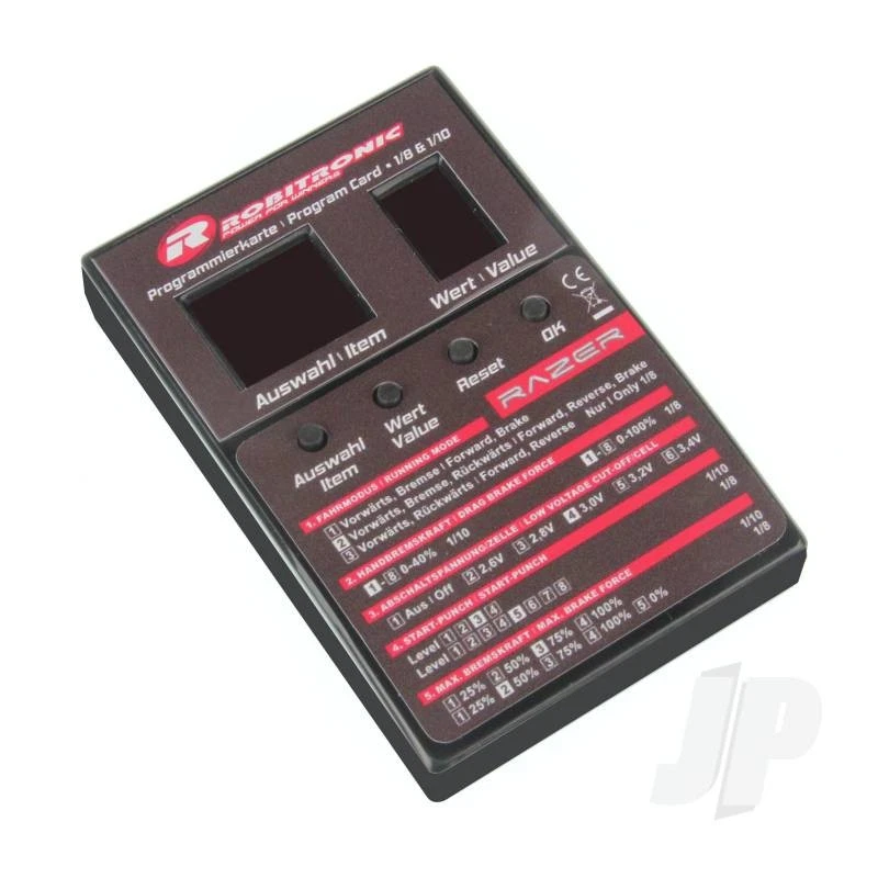Robitronic Razer ESC LED Program Box (for Ten and Eight) - Image 1 of 1