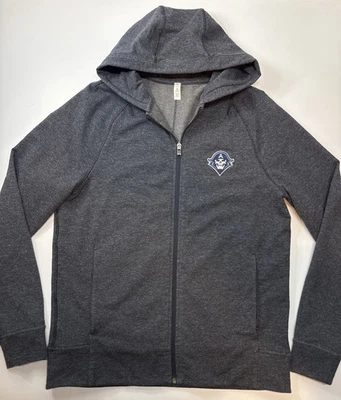 Chaqueta con Capucha Milwaukee Admirals Para Hombre Lululemon Cremallera Completa Gris Talla Grande Foto 1 de 4