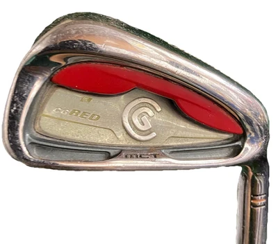 Cleveland CG Red MCT 6 Iron Men's RH S300 Stiff Steel 37" New Midsize Grip Nice - Image 1 of 4